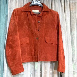 Faux Sued Bergendi Jacket